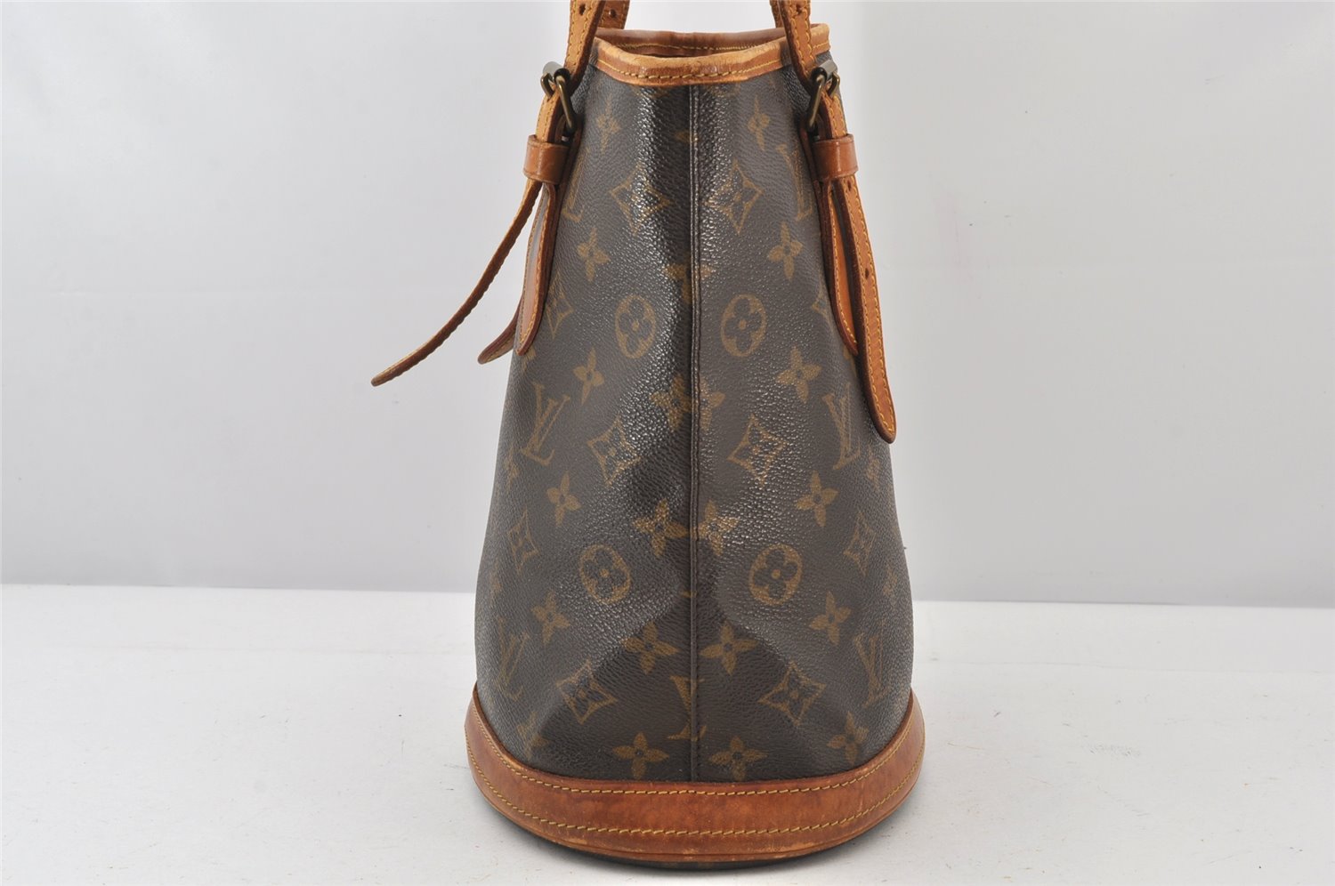 Authentic Louis Vuitton Monogram Bucket PM Shoulder Bag Old Model LV Junk 5216K