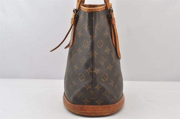 Authentic Louis Vuitton Monogram Bucket PM Shoulder Bag Old Model LV Junk 5216K