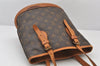 Authentic Louis Vuitton Monogram Bucket PM Shoulder Bag Old Model LV Junk 5216K
