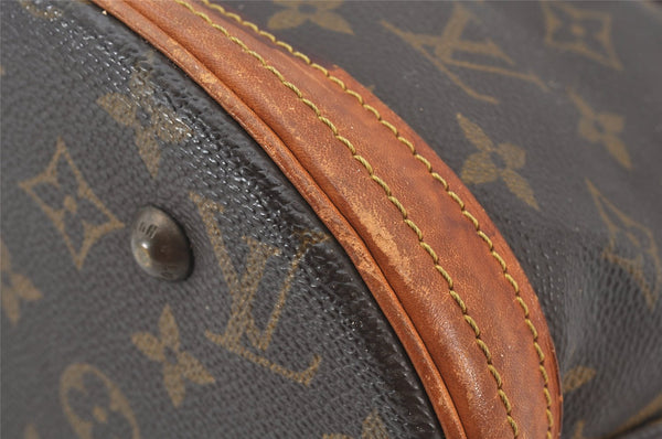Authentic Louis Vuitton Monogram Bucket PM Shoulder Bag Old Model LV Junk 5216K