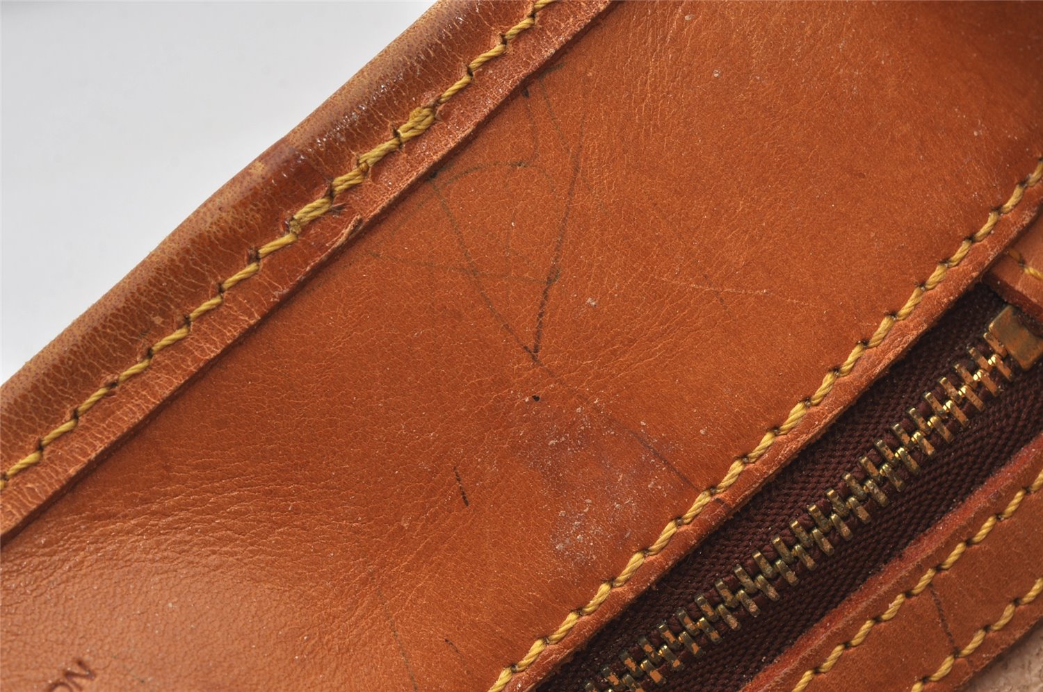 Authentic Louis Vuitton Monogram Bucket PM Shoulder Bag Old Model LV Junk 5216K