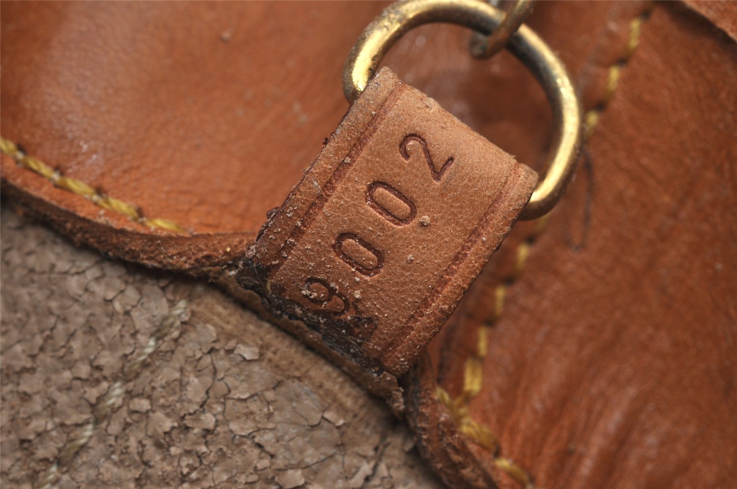 Authentic Louis Vuitton Monogram Bucket PM Shoulder Bag Old Model LV Junk 5216K