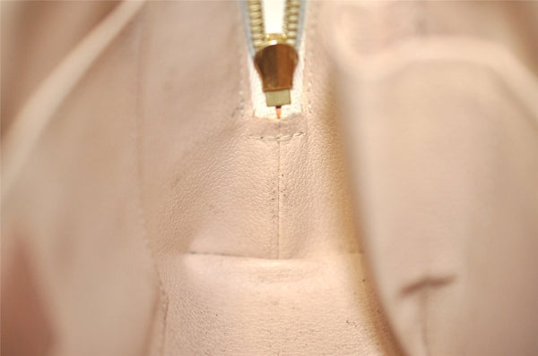 Authentic Louis Vuitton Damier Azur Pochette Cosmetic GM Pouch N23346 LV 5218J