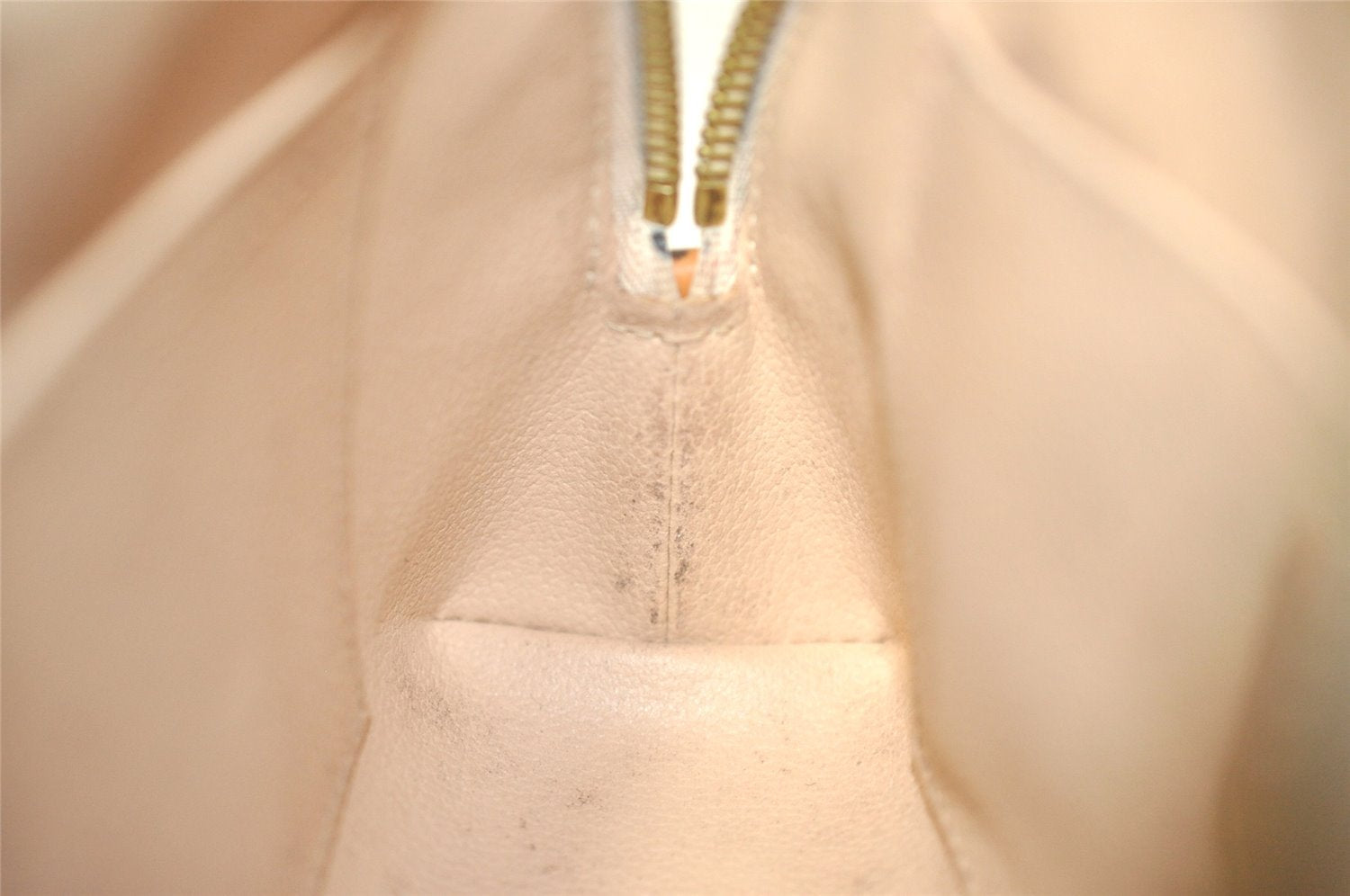 Authentic Louis Vuitton Damier Azur Pochette Cosmetic GM Pouch N23346 LV 5218J