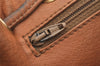 Authentic CELINE Macadam Blason Pattern Backpack PVC Leather Brown 5218K