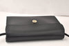 Authentic Christian Dior Shoulder Cross Body Bag Purse Leather Black 5219K
