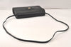 Authentic Christian Dior Shoulder Cross Body Bag Purse Leather Black 5219K