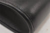 Authentic Christian Dior Shoulder Cross Body Bag Purse Leather Black 5219K