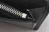 Authentic Louis Vuitton Epi Portefeuille Brazza Wallet Black M60622 LV 5220K