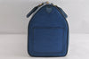 Authentic Louis Vuitton Epi Keepall 45 Boston Travel Bag Blue M42975 LV 5222I