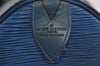 Authentic Louis Vuitton Epi Keepall 45 Boston Travel Bag Blue M42975 LV 5222I