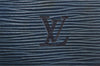 Authentic Louis Vuitton Epi Keepall 45 Boston Travel Bag Blue M42975 LV 5222I