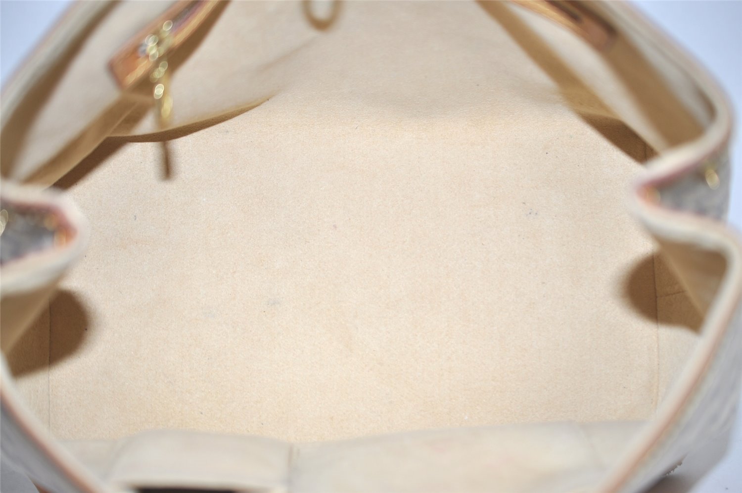 Authentic Louis Vuitton Damier Azur Hampstead PM N51207 Shoulder Tote Bag 5223I