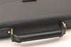 Auth Louis Vuitton Epi Serviette Ambassadeur Black Briefcase M54412 LV 5223K