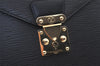Auth Louis Vuitton Epi Serviette Ambassadeur Black Briefcase M54412 LV 5223K