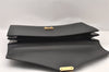 Auth Louis Vuitton Epi Serviette Ambassadeur Black Briefcase M54412 LV 5223K