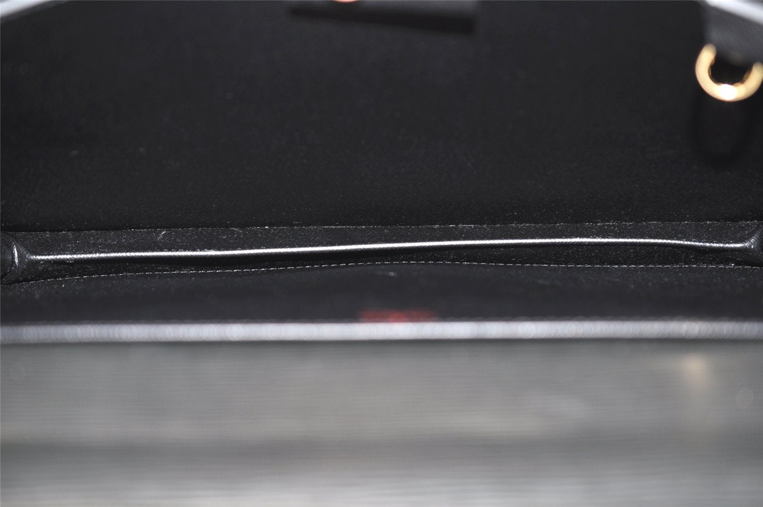 Auth Louis Vuitton Epi Serviette Ambassadeur Black Briefcase M54412 LV 5223K