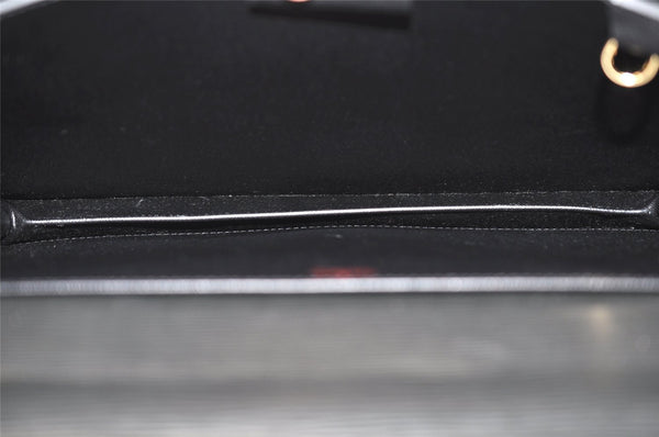 Auth Louis Vuitton Epi Serviette Ambassadeur Black Briefcase M54412 LV 5223K