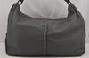 Authentic BOTTEGA VENETA Cervo Shoulder Hand Bag Leather Gray 5224J