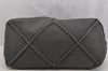 Authentic BOTTEGA VENETA Cervo Shoulder Hand Bag Leather Gray 5224J