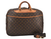 Authentic Louis Vuitton Monogram Alize 24 Heures Boston Hand Bag M41399 LV 5225K