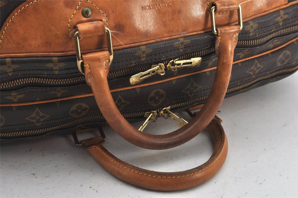 Authentic Louis Vuitton Monogram Alize 24 Heures Boston Hand Bag M41399 LV 5225K