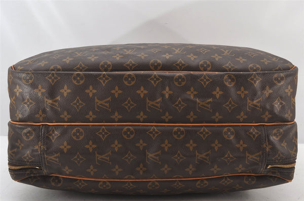 Authentic Louis Vuitton Monogram Alize 24 Heures Boston Hand Bag M41399 LV 5225K