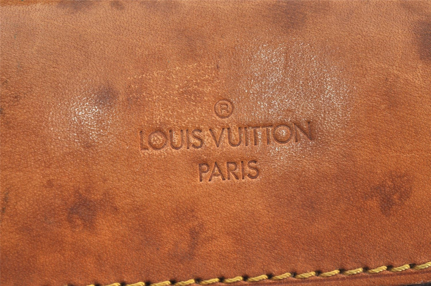 Authentic Louis Vuitton Monogram Alize 24 Heures Boston Hand Bag M41399 LV 5225K
