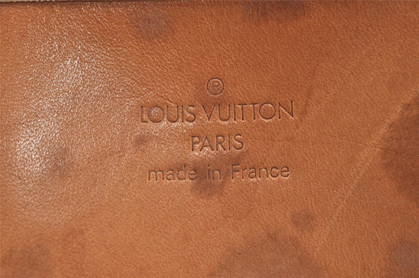 Authentic Louis Vuitton Monogram Alize 24 Heures Boston Hand Bag M41399 LV 5225K