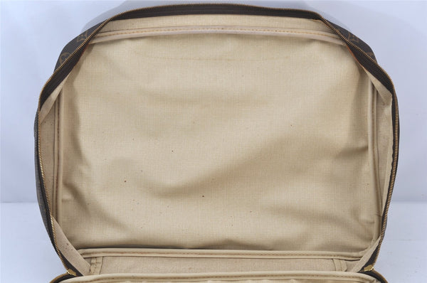 Authentic Louis Vuitton Monogram Alize 24 Heures Boston Hand Bag M41399 LV 5225K