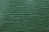 Authentic Louis Vuitton Epi Montaigne 23 Clutch Hand Bag Green M52664 LV 5226H
