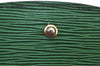 Authentic Louis Vuitton Epi Montaigne 23 Clutch Hand Bag Green M52664 LV 5226H