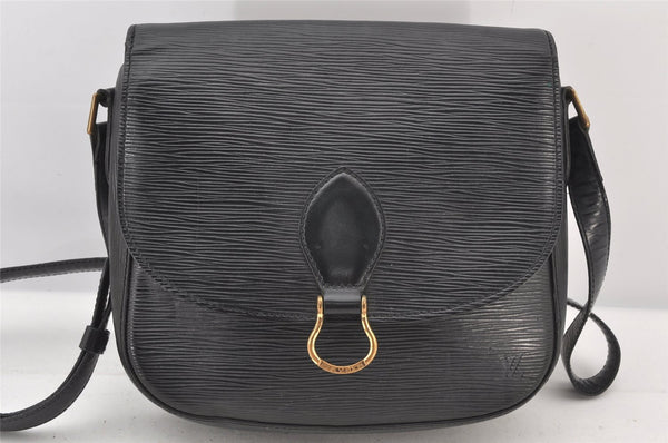Auth Louis Vuitton Epi Saint Cloud GM Shoulder Cross Body Bag M52192 Black 5226K