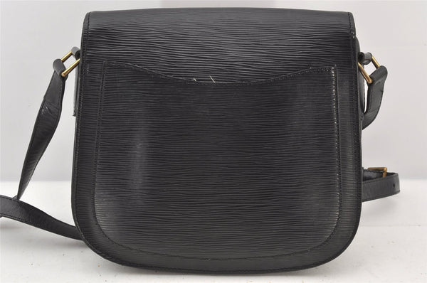 Auth Louis Vuitton Epi Saint Cloud GM Shoulder Cross Body Bag M52192 Black 5226K