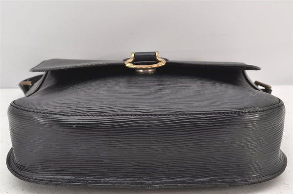 Auth Louis Vuitton Epi Saint Cloud GM Shoulder Cross Body Bag M52192 Black 5226K