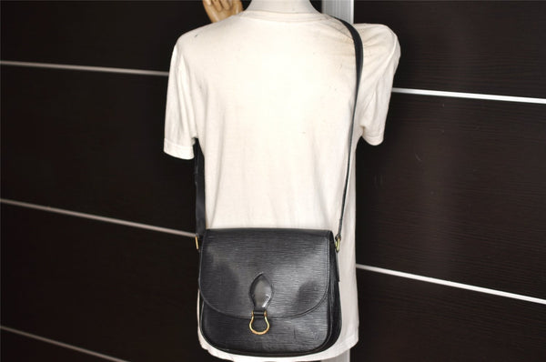 Auth Louis Vuitton Epi Saint Cloud GM Shoulder Cross Body Bag M52192 Black 5226K