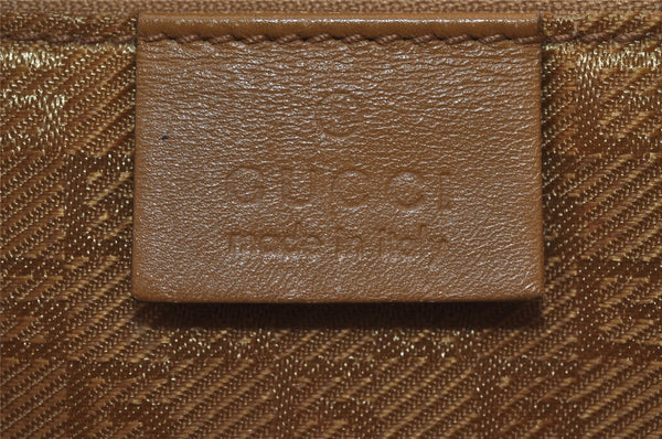 Authentic GUCCI Jackie Shoulder Hand Tote Bag Suede Leather 0021065 Pink 5228I