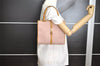 Authentic GUCCI Jackie Shoulder Hand Tote Bag Suede Leather 0021065 Pink 5228I