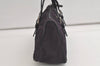 Authentic PRADA Vintage Nylon Tessuto Enamel Hand Bag Pouch Purse Purple 5228K