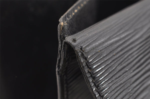 Authentic Louis Vuitton Epi Monceau 2Way Shoulder Hand Bag Black M52122 LV 5229I