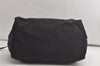 Authentic GUCCI Vintage Shoulder Tote Bag Nylon Leather 0190493 Black 5229K