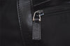 Authentic GUCCI Vintage Shoulder Tote Bag Nylon Leather 0190493 Black 5229K