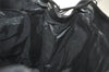Authentic GUCCI Vintage Shoulder Tote Bag Nylon Leather 0190493 Black 5229K