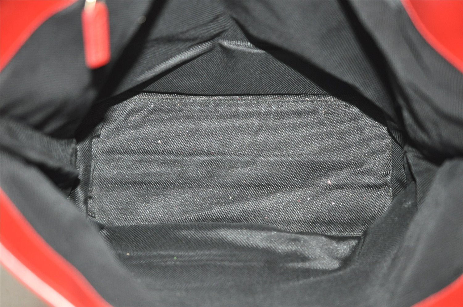 Authentic GUCCI Shoulder Hand Tote Bag GG Canvas Leather 0021098 Red 5230I