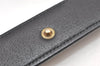 Authentic GUCCI GG Marmont Chain Shoulder Long Wallet Leather 499782 Black 5230K