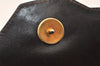 Authentic GUCCI Web Sherry Line Chain Shoulder Cross Bag Leather Brown 5231K