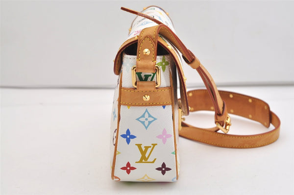 Louis Vuitton Monogram Multicolor Sologne Shoulder Bag M92661 White Box 5232J