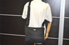 Authentic PRADA Vintage Nylon Tessuto Shoulder Cross Body Bag Black 5233I