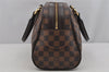 Authentic Louis Vuitton Damier Duomo Hand Boston Bag Purse N60008 LV 5235J