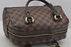 Authentic Louis Vuitton Damier Duomo Hand Boston Bag Purse N60008 LV 5235J